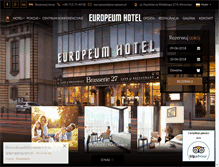 Tablet Screenshot of europeum.pl